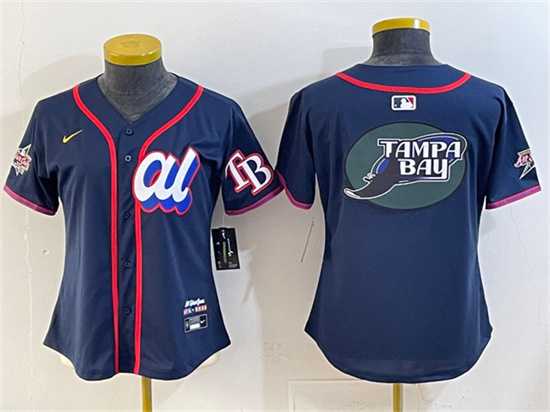 Youth American League Tampa Bay Rays Team Big Logo Navy 2025 All-Star Edition Limited Stitched Jersey,We sell and wholesale Youth American League Tampa Bay Rays Team Big Logo Navy 2025 All-Star Edition Limited Stitched Jersey on line form chian!