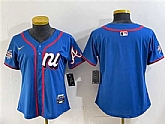 Youth National League Atlanta Braves Blank Blue 2025 All-Star Edition Limited Stitched Jersey,baseball caps,new era cap wholesale,wholesale hats