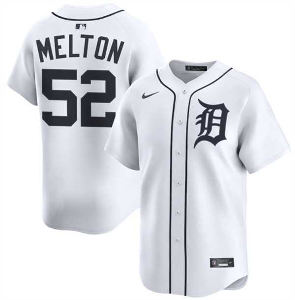Men's Detroit Tigers #52 Troy Melton White 2024 Home Limited Stitched Jersey Dzhi,We sell and wholesale Men's Detroit Tigers #52 Troy Melton White 2024 Home Limited Stitched Jersey Dzhi on line form chian!