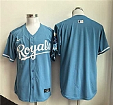 Men's Kansas City Royals Blank Light Blue Limited Stitched Jersey,baseball caps,new era cap wholesale,wholesale hats