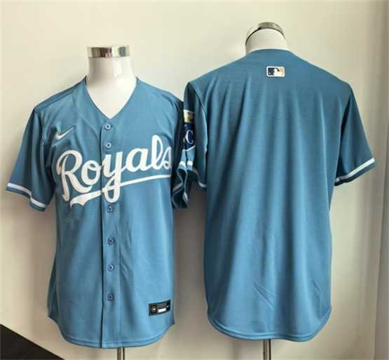 Men's Kansas City Royals Blank Light Blue Limited Stitched Jersey,We sell and wholesale Men's Kansas City Royals Blank Light Blue Limited Stitched Jersey on line form chian!