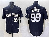 Men's New York Yankees #99 Aaron Judge Black Limited Stitched Jersey,baseball caps,new era cap wholesale,wholesale hats