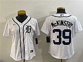 Youth Detroit Tigers #39 Zach McKinstry White Cool Base Stitched Jersey,baseball caps,new era cap wholesale,wholesale hats