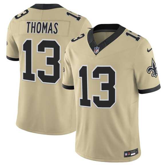 Men's New Orleans Saints #13 Michael Thomas Gold 2025 F.U.S.E. Alternate Vapor Limited Stitched Jersey,We sell and wholesale Men's New Orleans Saints #13 Michael Thomas Gold 2025 F.U.S.E. Alternate Vapor Limited Stitched Jersey on line form chian!