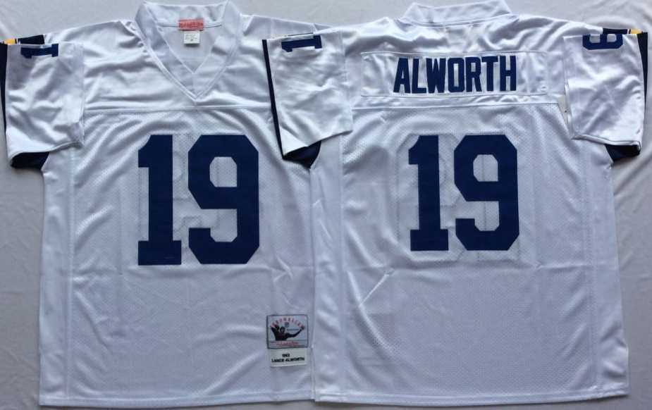 Men's Los Angeles Chargers #19 Lance Alworth White Throwback Stitched Football Jersey,We sell and wholesale Men's Los Angeles Chargers #19 Lance Alworth White Throwback Stitched Football Jersey on line form chian!