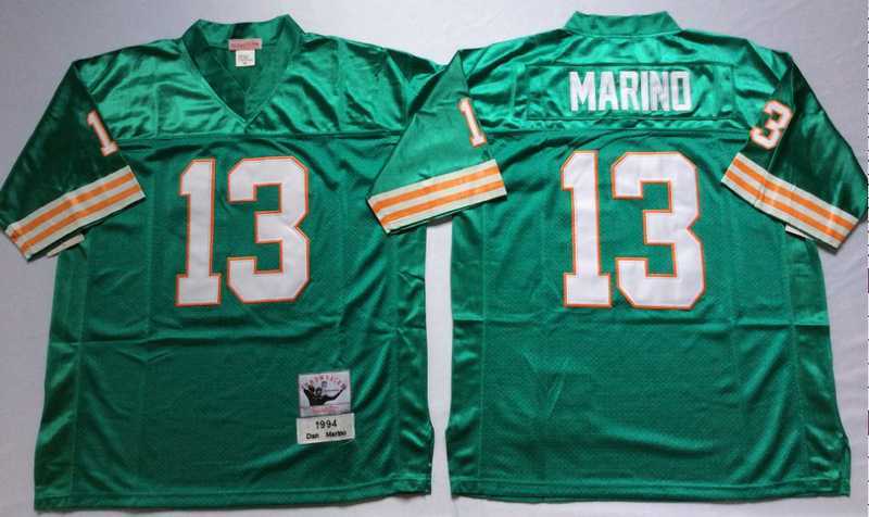 Men's Miami Dolphins #13 Dan Marino Aqua Throwback Stitched Football Jersey,We sell and wholesale Men's Miami Dolphins #13 Dan Marino Aqua Throwback Stitched Football Jersey on line form chian!