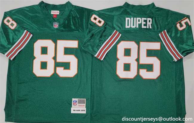 Men's Miami Dolphins #85 Mark Duper Aqua Throwback Stitched Football Jersey,We sell and wholesale Men's Miami Dolphins #85 Mark Duper Aqua Throwback Stitched Football Jersey on line form chian!