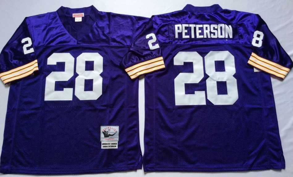 Men's Minnesota Vikings #28 Adrian Peterson Purple Throwback Stitched Football Jersey,We sell and wholesale Men's Minnesota Vikings #28 Adrian Peterson Purple Throwback Stitched Football Jersey on line form chian!