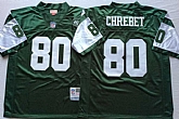 Men's New York Jets #80 Wayne Chrebet Green Throwback Stitched Football Jersey,baseball caps,new era cap wholesale,wholesale hats