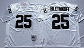 Men's Raiders #25 Fred Biletnikoff White Throwback Stitched Football Jersey,baseball caps,new era cap wholesale,wholesale hats