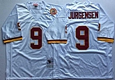 Men's Redskins #9 Sonny Jurgensen White Throwback Stitched Football Jersey,baseball caps,new era cap wholesale,wholesale hats