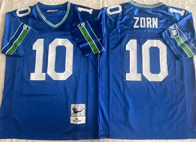 Men's Seattle Seahawks #10 Jim Zorn Royal Throwback Stitched Football Jersey,We sell and wholesale Men's Seattle Seahawks #10 Jim Zorn Royal Throwback Stitched Football Jersey on line form chian!