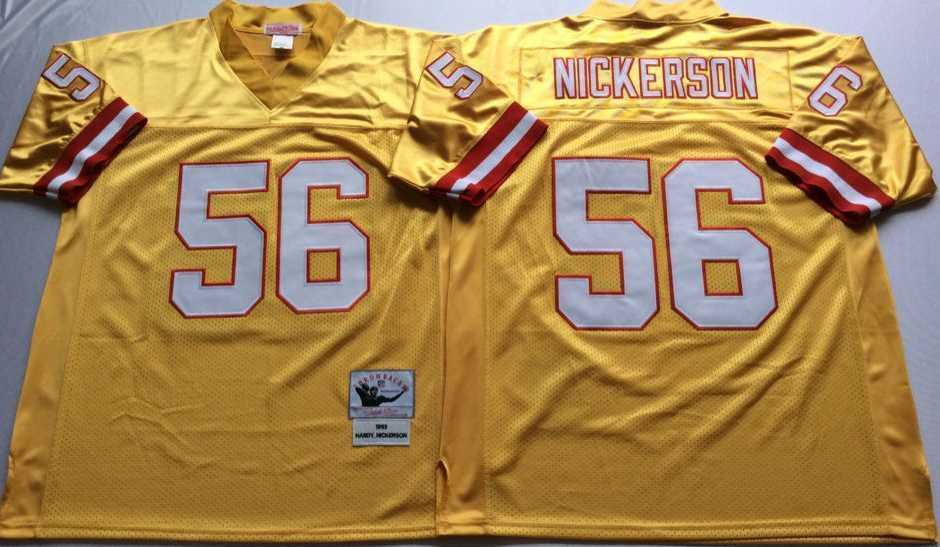 Men's Tampa Bay Buccaneers #56 Hardy Nickerson Yellow Throwback Stitched Football Jersey,We sell and wholesale Men's Tampa Bay Buccaneers #56 Hardy Nickerson Yellow Throwback Stitched Football Jersey on line form chian!