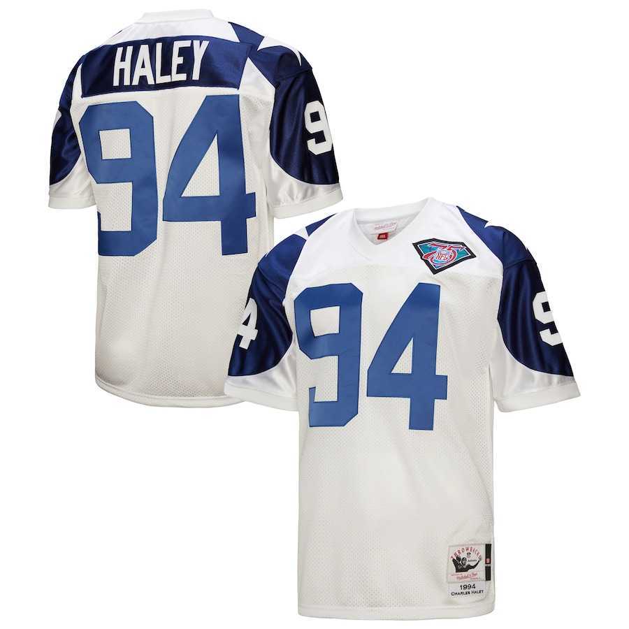 Men's Dallas Cowboys #94 Haley White 1994 Charles Throwback Stitched Football Jersey Dzhi,We sell and wholesale Men's Dallas Cowboys #94 Haley White 1994 Charles Throwback Stitched Football Jersey Dzhi on line form chian!