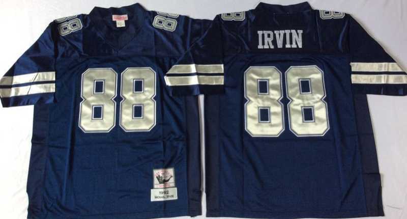 Men's Dallas Cowboys #88 Michael Irvin Navy Throwback Stitched Football Jersey,We sell and wholesale Men's Dallas Cowboys #88 Michael Irvin Navy Throwback Stitched Football Jersey on line form chian!