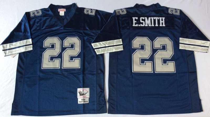 Men's Dallas Cowboys #22 Emmitt Smith Navy Throwback Stitched Football Jersey,We sell and wholesale Men's Dallas Cowboys #22 Emmitt Smith Navy Throwback Stitched Football Jersey on line form chian!