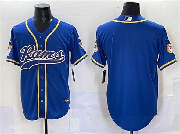Men's Los Angeles Rams Blank Royal Cool Base Stitched Baseball Jersey,We sell and wholesale Men's Los Angeles Rams Blank Royal Cool Base Stitched Baseball Jersey on line form chian!