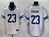 Men's Seattle Seahawks #23 Marcus Trufant White F.U.S.E. Throwback Vapor Limited Stitched Jersey,baseball caps,new era cap wholesale,wholesale hats