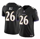 Men & Women & Youth Baltimore Ravens #26 Rasheen Ali Black 2025 F.U.S.E. Vapor Limited Jersey,baseball caps,new era cap wholesale,wholesale hats