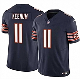 Men & Women & Youth Chicago Bears #11 Case Keenum Navy 2025 F.U.S.E. Vapor Untouchable Limited Stitched Jersey,baseball caps,new era cap wholesale,wholesale hats