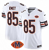 Men & Women & Youth Chicago Bears #85 Cole Kmet White 2025 F.U.S.E. With VMH Patch Vapor Untouchable Limited Stitched Jersey,baseball caps,new era cap wholesale,wholesale hats