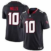Men & Women & Youth Houston Texans #10 Davis Mills Navy 2025 F.U.S.E. Vapor Limited Stitched Jersey,baseball caps,new era cap wholesale,wholesale hats