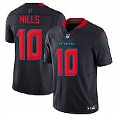 Men & Women & Youth Houston Texans #10 Davis Mills Navy 2nd Alternate 2025 F.U.S.E. Vapor Limited Stitched Jersey,baseball caps,new era cap wholesale,wholesale hats