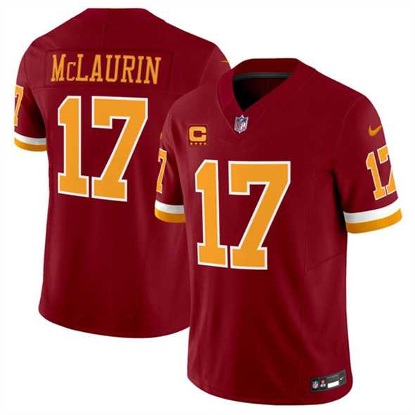 Men & Women & Youth Washington Commanders #17 Terry McLaurin Burgundy 2025 F.U.S.E. 4-Star C Patch Throwback Limited Stitched Jersey,We sell and wholesale Men & Women & Youth Washington Commanders #17 Terry McLaurin Burgundy 2025 F.U.S.E. 4-Star C Patch Throwback Limited Stitched Jersey on line form chian!