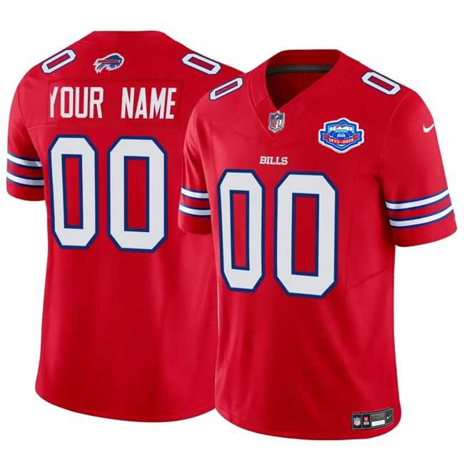 Men & Women & Youth Buffalo Bills Active Player Custom Red 2025 F.U.S.E. With Farewell Patch Vapor Untouchable Limited Stitched Jersey,We sell and wholesale Men & Women & Youth Buffalo Bills Active Player Custom Red 2025 F.U.S.E. With Farewell Patch Vapor Untouchable Limited Stitched Jersey on line form chian!