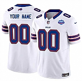 Men & Women & Youth Buffalo Bills Active Player Custom White 2025 F.U.S.E. With Farewell Patch Vapor Untouchable Limited Stitched Jersey,baseball caps,new era cap wholesale,wholesale hats