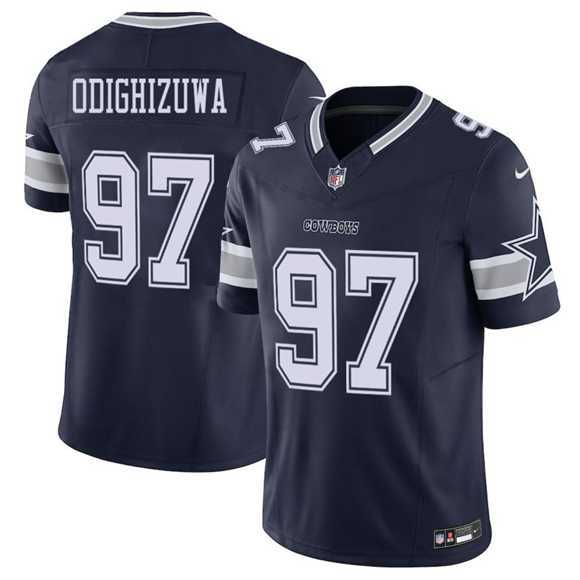 Men & Women & Youth Dallas Cowboys #97 Osa Odighizuwa Navy 2025 F.U.S.E Vapor Untouchable Limited Stitched Jersey,We sell and wholesale Men & Women & Youth Dallas Cowboys #97 Osa Odighizuwa Navy 2025 F.U.S.E Vapor Untouchable Limited Stitched Jersey on line form chian!