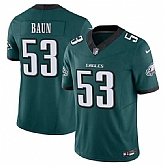 Men & Women & Youth Philadelphia Eagles #53 Zack Baun Green 2025 F.U.S.E. Vapor Untouchable Limited Stitched Jersey,baseball caps,new era cap wholesale,wholesale hats