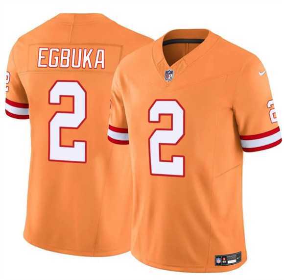 Men's Tampa Bay Buccaneers #2 Emeka Egbuka Orange 2025 Draft F.U.S.E. Throwback Limited Stitched Jersey Dzhi,We sell and wholesale Men's Tampa Bay Buccaneers #2 Emeka Egbuka Orange 2025 Draft F.U.S.E. Throwback Limited Stitched Jersey Dzhi on line form chian!