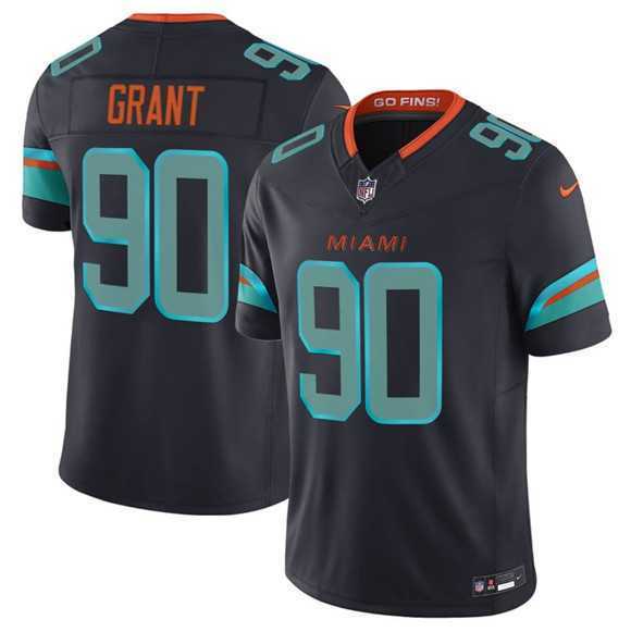 Men's Miami Dolphins #90 Kenneth Grant Black 2025 F.U.S.E. 'Rivalries' Vapor Limited Football Stitched Jersey Dzhi,We sell and wholesale Men's Miami Dolphins #90 Kenneth Grant Black 2025 F.U.S.E. 'Rivalries' Vapor Limited Football Stitched Jersey Dzhi on line form chian!