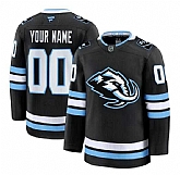 Men's Utah Mammoth ACTIVE PLAYER Custom 2025 Black Stitched Hockey Jersey,baseball caps,new era cap wholesale,wholesale hats