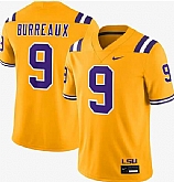 Men's LSU Tigers #9 Joe Burrow Gold Limited Stitched Game Jersey Dzhi,baseball caps,new era cap wholesale,wholesale hats