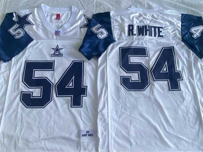 Men's Dallas Cowboys #54 Randy White White Throwback Stitched Jersey,We sell and wholesale Men's Dallas Cowboys #54 Randy White White Throwback Stitched Jersey on line form chian!