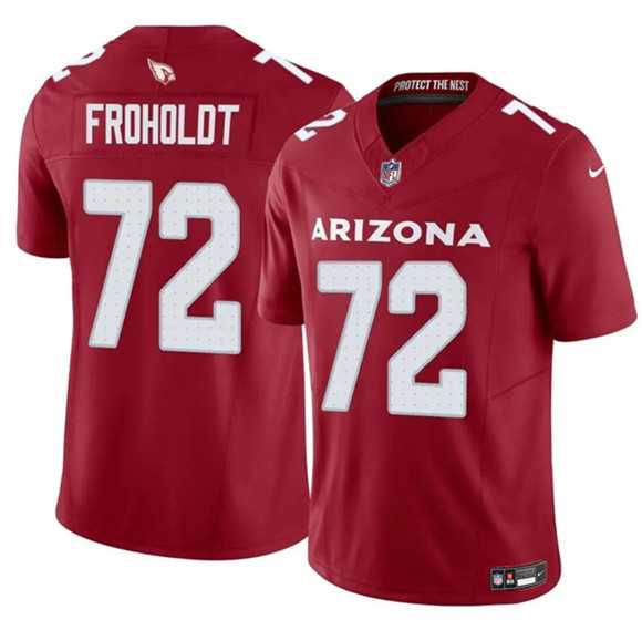 Men's Arizona Cardinals #72 Hjalte Froholdt Red 2025 F.U.S.E. Vapor Untouchable Limited Stitched Jersey Dzhi,We sell and wholesale Men's Arizona Cardinals #72 Hjalte Froholdt Red 2025 F.U.S.E. Vapor Untouchable Limited Stitched Jersey Dzhi on line form chian!