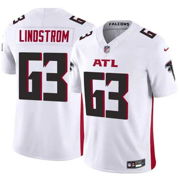 Men's Atlanta Falcons #63 Chris Lindstrom White 2025 F.U.S.E. Vapor Untouchable Limited Stitched Jersey Dzhi,We sell and wholesale Men's Atlanta Falcons #63 Chris Lindstrom White 2025 F.U.S.E. Vapor Untouchable Limited Stitched Jersey Dzhi on line form chian!