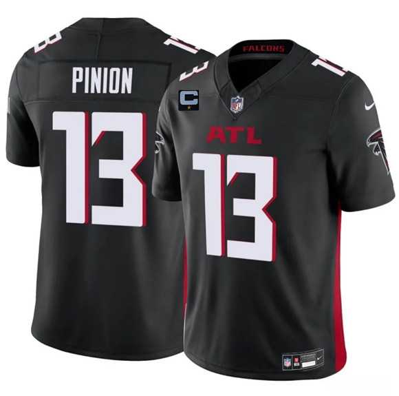 Men's Atlanta Falcons #13 Bradley Pinion Black 2025 F.U.S.E With 1-Star C Patch Vapor Untouchable Limited Stitched Jersey Dzhi,We sell and wholesale Men's Atlanta Falcons #13 Bradley Pinion Black 2025 F.U.S.E With 1-Star C Patch Vapor Untouchable Limited Stitched Jersey Dzhi on line form chian!