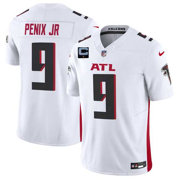 Men's Atlanta Falcons #9 Michael Penix Jr White 2025 F.U.S.E. With 1-Star C Patch Vapor Untouchable Limited Stitched Jersey Dzhi,We sell and wholesale Men's Atlanta Falcons #9 Michael Penix Jr White 2025 F.U.S.E. With 1-Star C Patch Vapor Untouchable Limited Stitched Jersey Dzhi on line form chian!