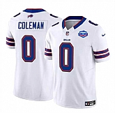 Men's Buffalo Bills #0 Keon Coleman White 2025 F.U.S.E. With Farewell Patch Vapor Untouchable Limited Stitched Jersey Dzhi,baseball caps,new era cap wholesale,wholesale hats
