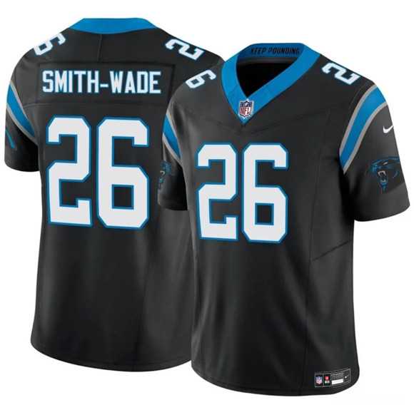 Men's Carolina Panthers #26 Chau Smith-Wade Black 2025 F.U.S.E. Vapor Limited Stitched Jersey Dzhi,We sell and wholesale Men's Carolina Panthers #26 Chau Smith-Wade Black 2025 F.U.S.E. Vapor Limited Stitched Jersey Dzhi on line form chian!