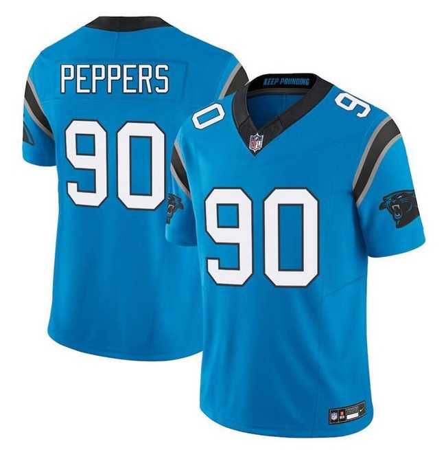 Men's Carolina Panthers #90 Julius Peppers Blue F.U.S.E. Vapor Limited Stitched Jersey Dzhi,We sell and wholesale Men's Carolina Panthers #90 Julius Peppers Blue F.U.S.E. Vapor Limited Stitched Jersey Dzhi on line form chian!