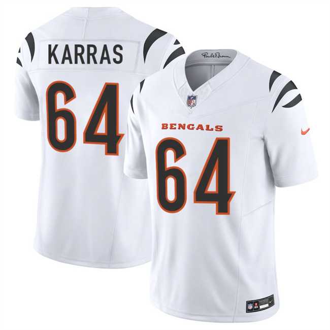 Men's Cincinnati Bengals #64 Ted Karras White 2025 F.U.S.E. Vapor Untouchable Limited Stitched Jersey Dzhi,We sell and wholesale Men's Cincinnati Bengals #64 Ted Karras White 2025 F.U.S.E. Vapor Untouchable Limited Stitched Jersey Dzhi on line form chian!