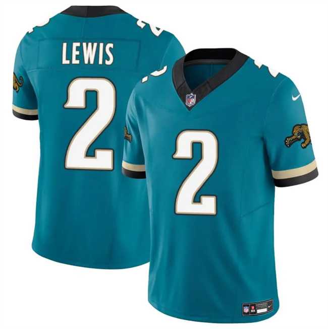 Men's Jacksonville Jaguars #2 Jourdan Lewis Teal 2025 F.U.S.E. Prowler Throwback Vapor Limited Stitched Jersey Dzhi,We sell and wholesale Men's Jacksonville Jaguars #2 Jourdan Lewis Teal 2025 F.U.S.E. Prowler Throwback Vapor Limited Stitched Jersey Dzhi on line form chian!