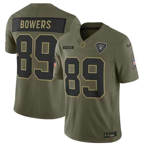 Men's Las Vegas Raiders #89 Brock Bowers Olive 2025 Salute to Service Limited Stitched Jersey Dyin,We sell and wholesale Men's Las Vegas Raiders #89 Brock Bowers Olive 2025 Salute to Service Limited Stitched Jersey Dyin on line form chian!