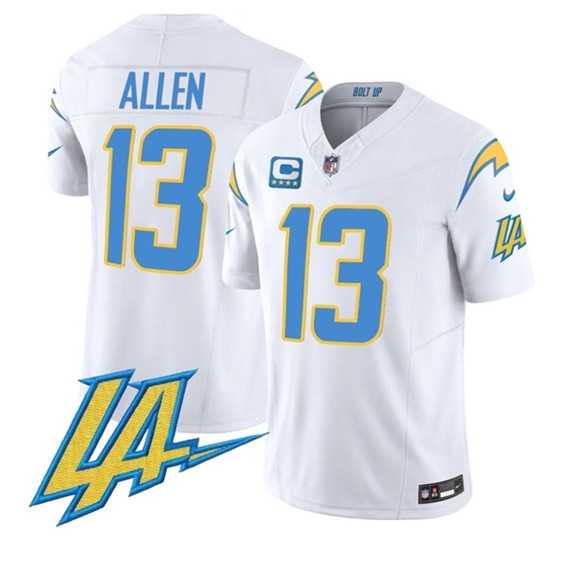 Men's Los Angeles Chargers #13 Keenan Allen White F.U.S.E With LA & 4-Star C Patch Vapor Limited Stitched Jersey Dzhi,We sell and wholesale Men's Los Angeles Chargers #13 Keenan Allen White F.U.S.E With LA & 4-Star C Patch Vapor Limited Stitched Jersey Dzhi on line form chian!
