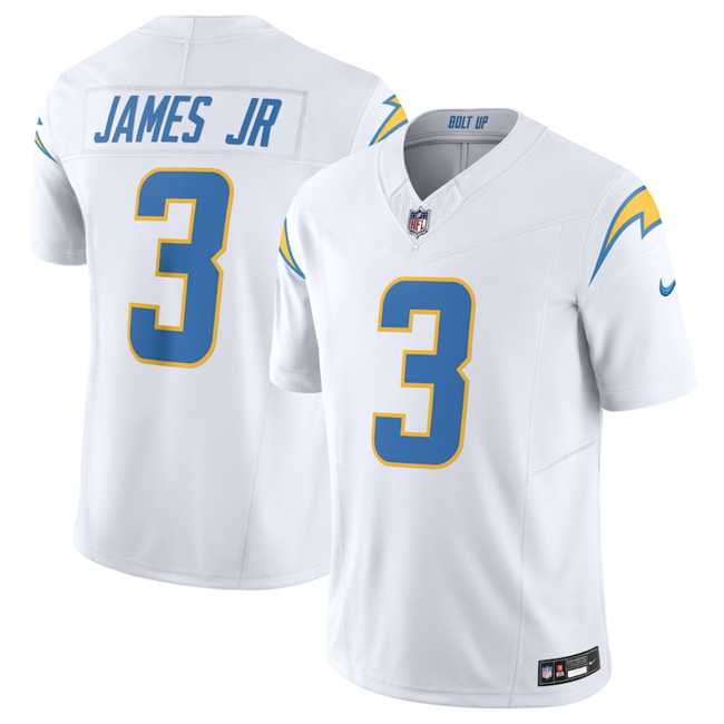 Men's Los Angeles Chargers #3 Derwin James Jr. White 2025 F.U.S.E. Vapor Untouchable Limited Stitched Jersey Dzhi,We sell and wholesale Men's Los Angeles Chargers #3 Derwin James Jr. White 2025 F.U.S.E. Vapor Untouchable Limited Stitched Jersey Dzhi on line form chian!