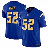 Men's Los Angeles Chargers #52 Khalil Mack Royal 2025 F.U.S.E Vapor Limited Stitched Jersey Dzhi,baseball caps,new era cap wholesale,wholesale hats